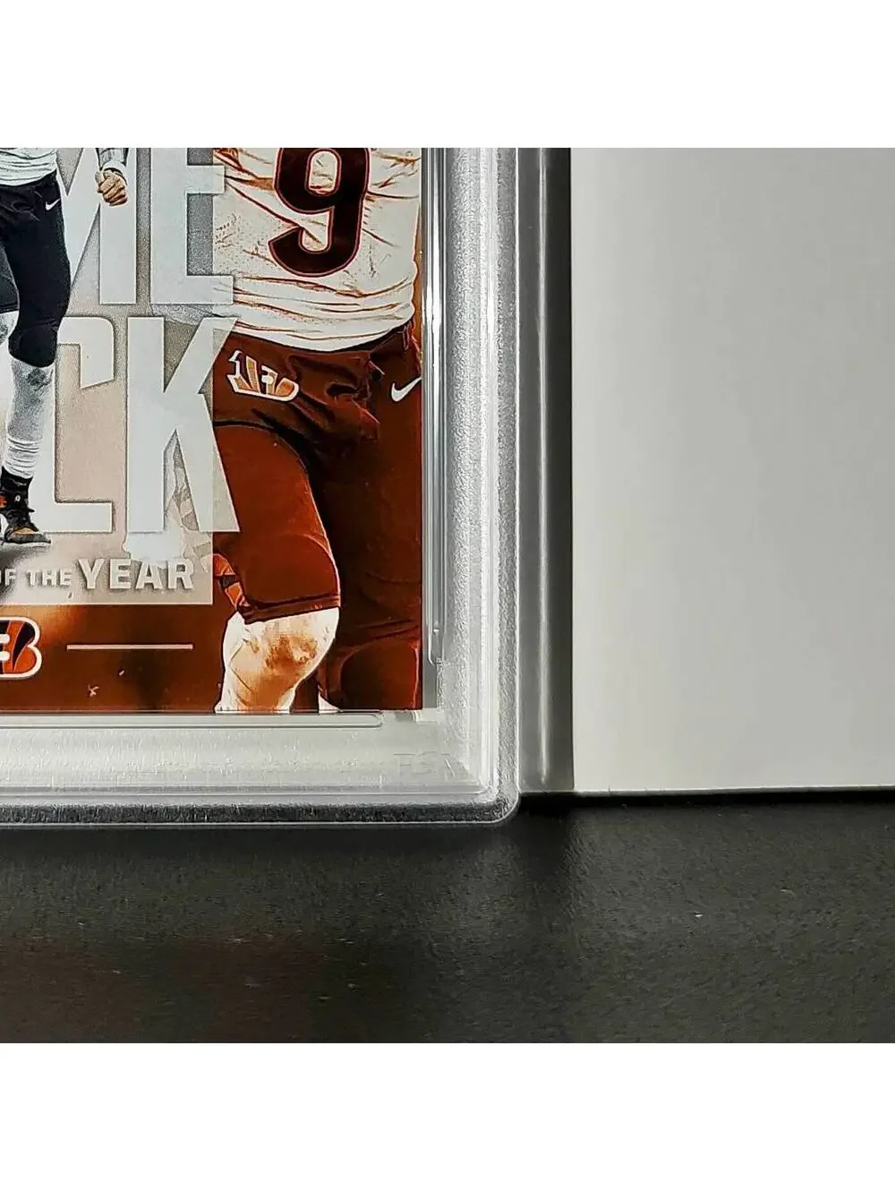 Joe Burrow 2024 Panini NFL AP Comeback Player of the Year Bengals PSA 9 Mint